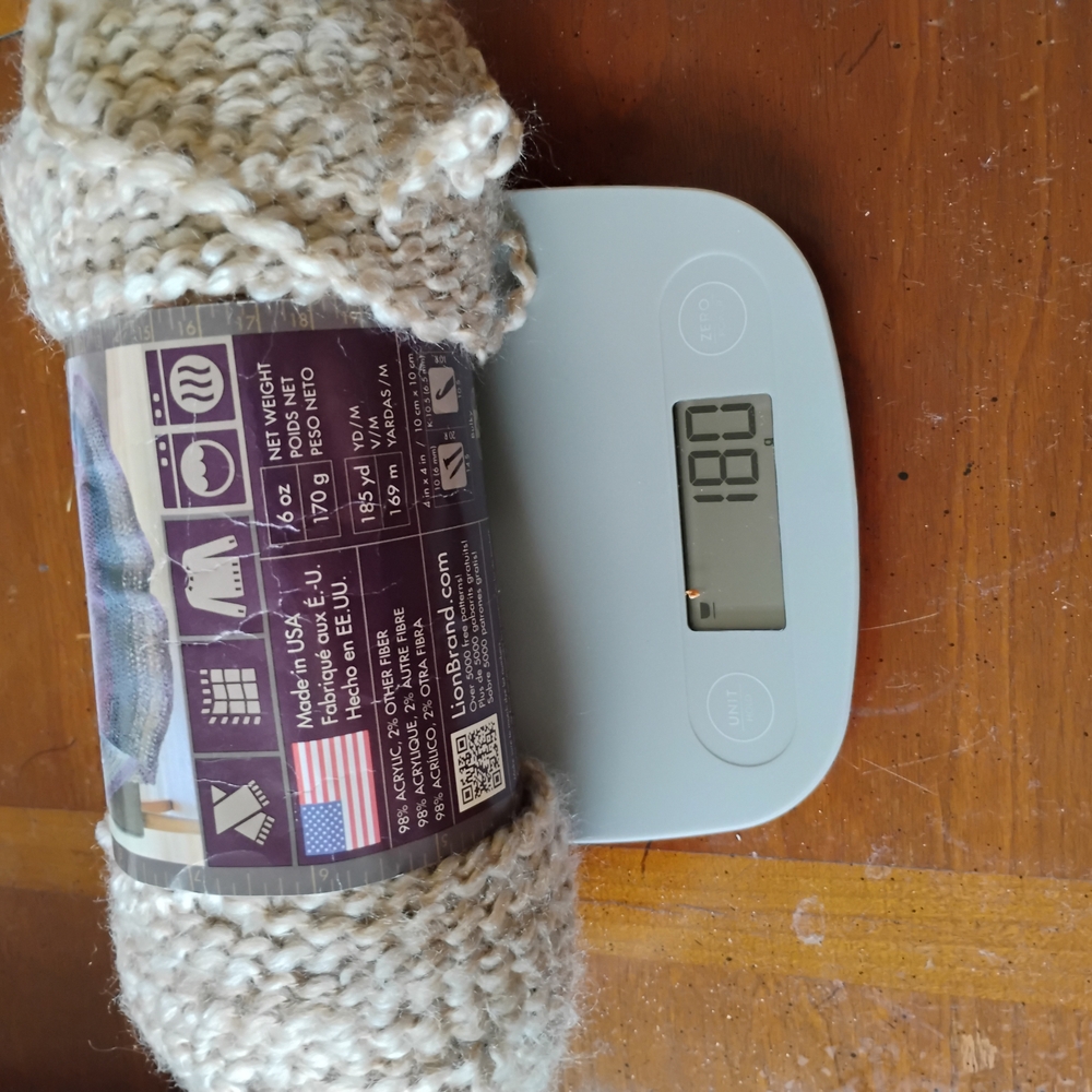 Beige Wool Yarn